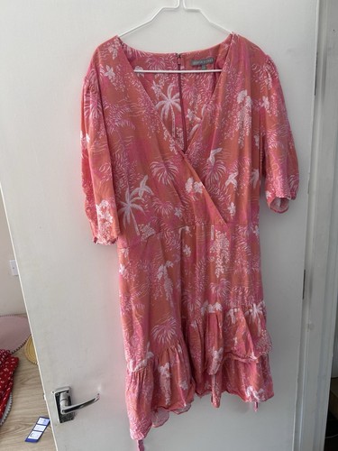 Oliver bonas pink silk chiffon - silk,