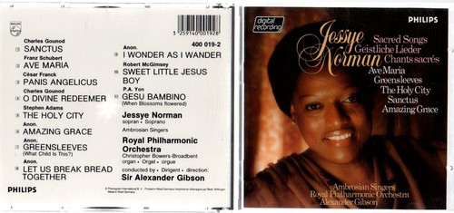 Jessye norman sacred songs - jessye,