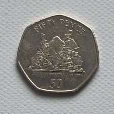 2009 CAPTURE OF GIBRALTAR 50p