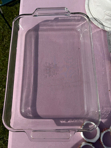Pyrex 913 clear glass - clear,