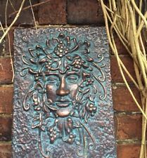 Green Woman Garden Wall Plaque