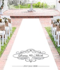 Personalised WEDDING AISLE