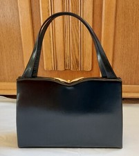 Black Patent Leather Waldy Handbag