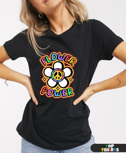 Flower power hippy trippy 60s - flower,