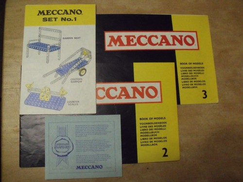 Meccano instructions book - instructions,