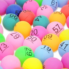 iimono117 Bingo Balls 1-75 Balls Diameter 4cm Large Lottery Balls Number Ba 993