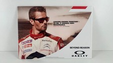 Authentic Sebastien Loeb Oakley Jupiter Squared Sunglasses Display Signage Card
