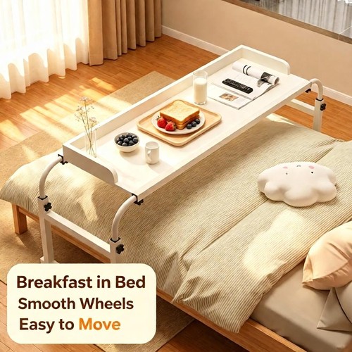 Medical overbed bedside table - bedside,