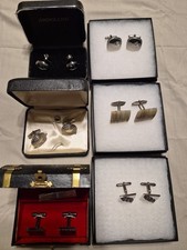 Vintage Cufflinks 6 Sets 3