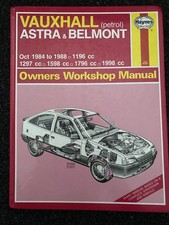 Haynes Vauxhall Astra &