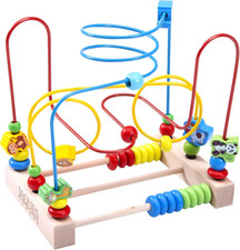 Premium Wooden Activity Cube