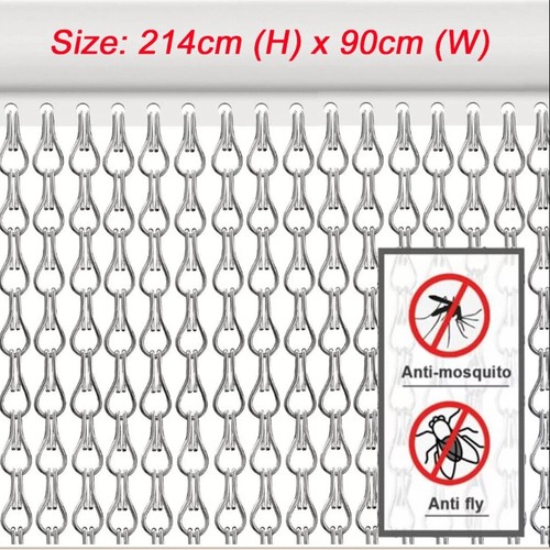 Aluminium door fly screen - fly,