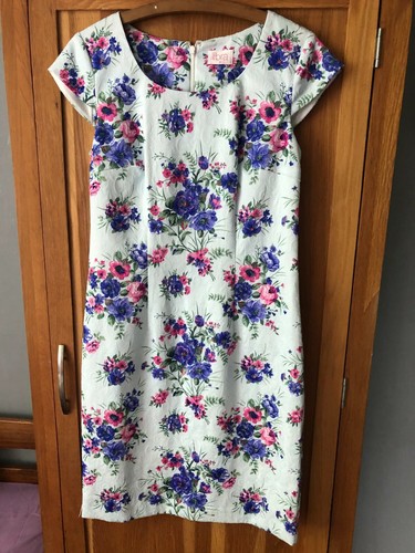 Libra light blue - , floral