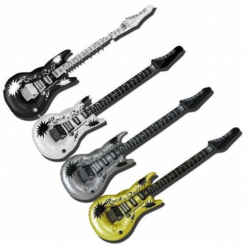Inflatable guitar blow - guitar, up