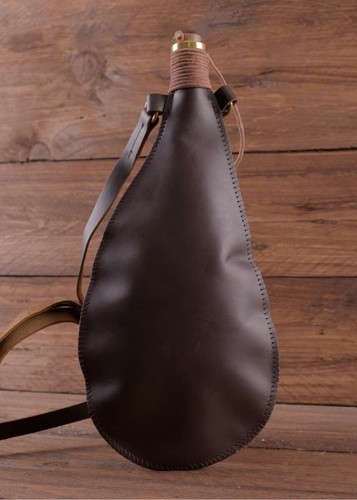 Medieval drinking water bottle - medieval,