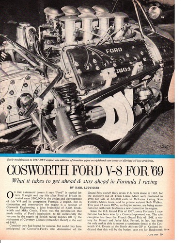 1969 cosworth ford for - 1969,