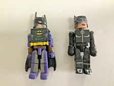 DC C3 Minimates Batglider Series 1 2004 Art Asylum Catwoman and Batman