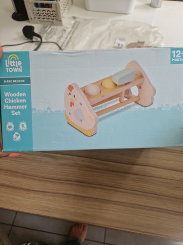 Little town wooden - town, (aldi)