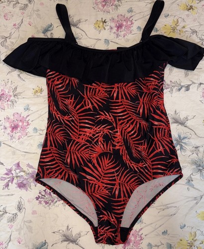 Joe browns black red leaf - /,