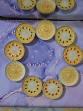 Henna Design,  Decorated Scented Tea Light Candles- 12 pack