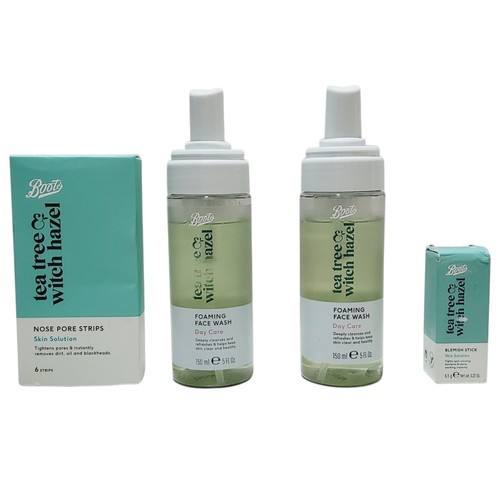 Boots tea tree witch hazel - &,