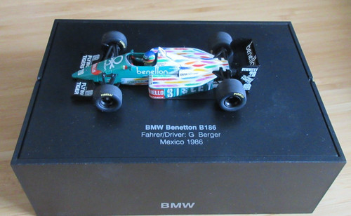 Bmw boxed benetton b186 - -,