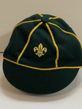 Scout Vintage Wool Australian Cub Scout Shop Hat Cap With Badge Large