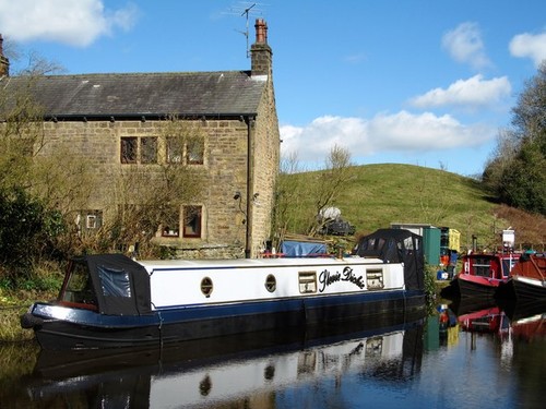 Photo barge moorings - barge,