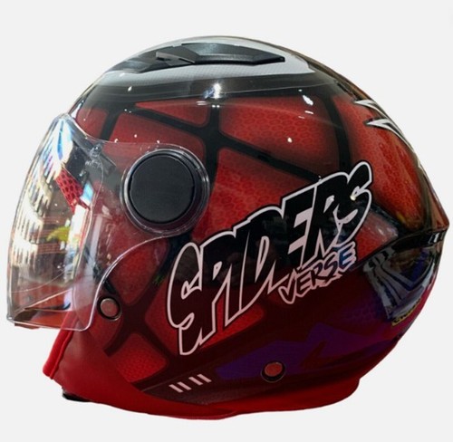 Junior demi jet helmet spider - helmet,
