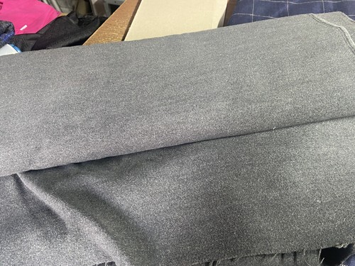 Grey wool cashmere feel - grey,