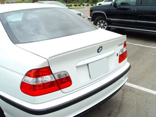 Unpainted trunk lip spoiler - unpainted,