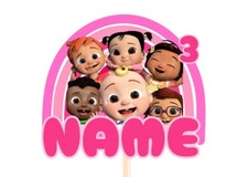 cocomelon Cartoon Cake Topper