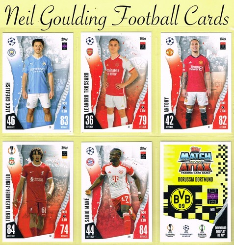Topps match attax 2023 - topps, 2023-24