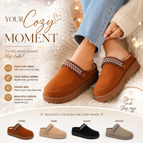 Womens faux suede - faux,