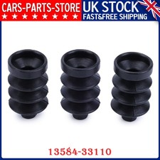 NEW FOR SUZUKI GT550 GT380 CARB DUST BOOTS X3 BELLOWS RUBBERS THROTTLE UK STOCK