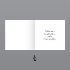 Christmas inserts for card