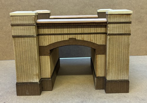 Gauge single track bridge - track,