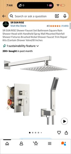 Sun rise brushed nickel - sr,