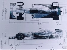 Rare Mercedes-AMG F1 Signed
