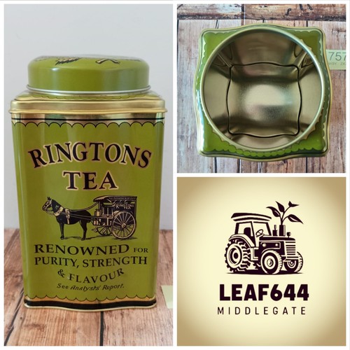 Ringtons tea tin canister - ringtons,