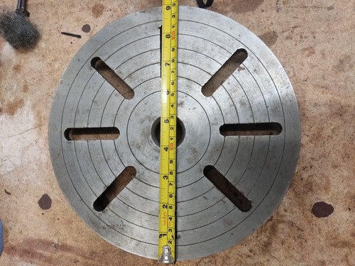 Myford faceplate original - myford, faceplate,