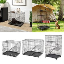 Cat Cage Folding Metal Wire