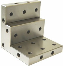 Stepped angle plate - plate, for