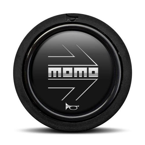 Momo black silver - black&silver, horn