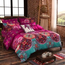Indian paisley mandala duvet - indian,