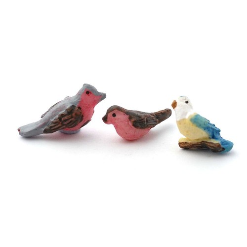 Dolls house birds garden - dolls,