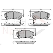 Brake Pads Set For Toyota RAV