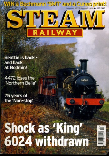 Steam railway dec jan 2003 - railway, dec-jan