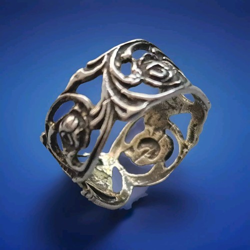 835 german silver rings - 835,
