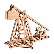 Desktop wooden model - wooden, kit